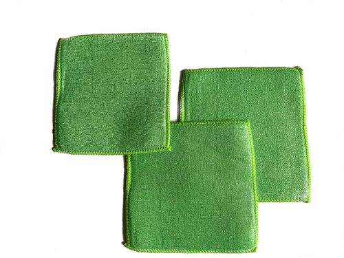 Schwammtücher grün 18x19cm - 3er Set